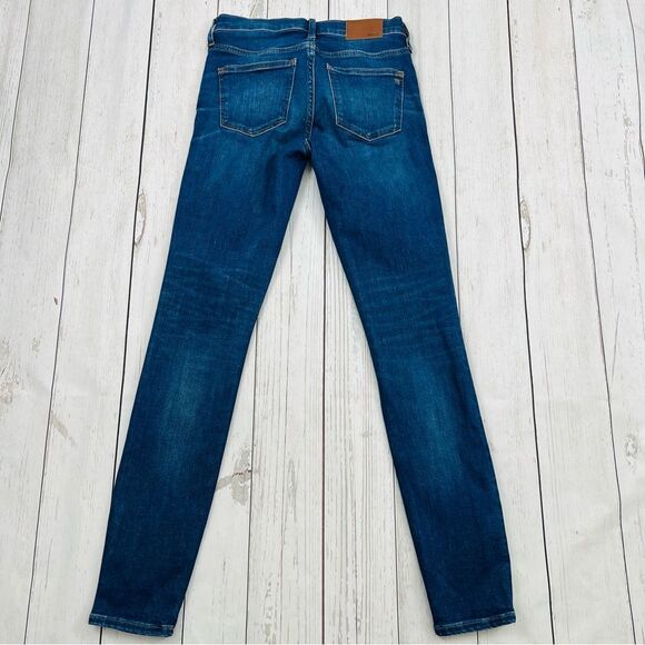 Madewell 8” Skinny Factory Faded Jeans Size 26T - Picture 10 of 13